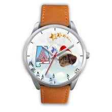 Load image into Gallery viewer, Cute Dachshund Dog Alabama Christmas Special Wrist Watch-Free Shipping