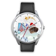 Load image into Gallery viewer, Cute Dachshund Dog Alabama Christmas Special Wrist Watch-Free Shipping