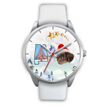 Load image into Gallery viewer, Cute Dachshund Dog Alabama Christmas Special Wrist Watch-Free Shipping