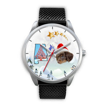 Load image into Gallery viewer, Cute Dachshund Dog Alabama Christmas Special Wrist Watch-Free Shipping