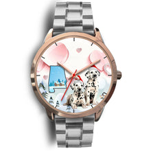Load image into Gallery viewer, Cute Dalmatian Dog Alabama Christmas Special Wrist Watch-Free Shipping