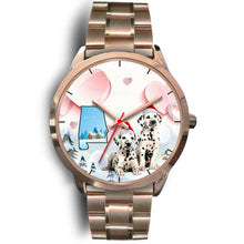 Load image into Gallery viewer, Cute Dalmatian Dog Alabama Christmas Special Wrist Watch-Free Shipping