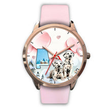 Load image into Gallery viewer, Cute Dalmatian Dog Alabama Christmas Special Wrist Watch-Free Shipping