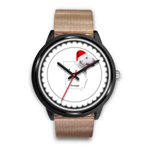 Load image into Gallery viewer, Bull Terrier Georgia Christmas Special Wrist Watch-Free Shipping