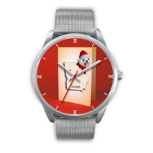 Load image into Gallery viewer, Cute Maltese Georgia Christmas Special Wrist Watch-Free Shipping