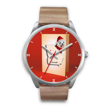 Load image into Gallery viewer, Cute Maltese Georgia Christmas Special Wrist Watch-Free Shipping