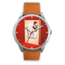 Load image into Gallery viewer, Cute Maltese Georgia Christmas Special Wrist Watch-Free Shipping