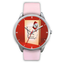 Load image into Gallery viewer, Cute Maltese Georgia Christmas Special Wrist Watch-Free Shipping