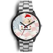 Load image into Gallery viewer, Chow Chow Dog Washington Christmas Special Wrist Watch-Free Shipping
