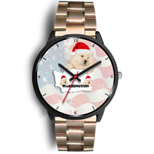 Load image into Gallery viewer, Chow Chow Dog Washington Christmas Special Wrist Watch-Free Shipping