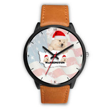 Load image into Gallery viewer, Chow Chow Dog Washington Christmas Special Wrist Watch-Free Shipping