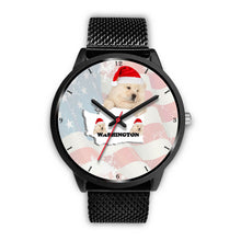 Load image into Gallery viewer, Chow Chow Dog Washington Christmas Special Wrist Watch-Free Shipping