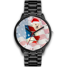 Load image into Gallery viewer, Chow Chow Dog Georgia Christmas Special Wrist Watch-Free Shipping