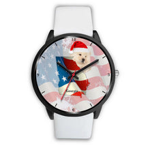 Load image into Gallery viewer, Chow Chow Dog Georgia Christmas Special Wrist Watch-Free Shipping