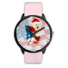 Load image into Gallery viewer, Chow Chow Dog Georgia Christmas Special Wrist Watch-Free Shipping