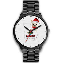 Load image into Gallery viewer, Chihuahua Georgia Christmas Special Wrist Watch-Free Shipping