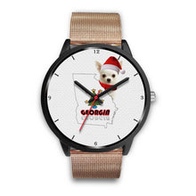 Load image into Gallery viewer, Chihuahua Georgia Christmas Special Wrist Watch-Free Shipping