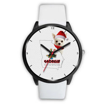 Load image into Gallery viewer, Chihuahua Georgia Christmas Special Wrist Watch-Free Shipping