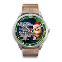 Load image into Gallery viewer, Cute Cat Christmas Special Wrist Watch-For Cat Mom-Free Shipping