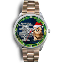 Load image into Gallery viewer, Cute Cat Christmas Special Wrist Watch-For Cat Mom-Free Shipping