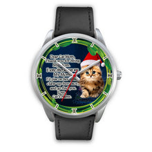 Load image into Gallery viewer, Cute Cat Christmas Special Wrist Watch-For Cat Mom-Free Shipping