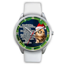 Load image into Gallery viewer, Cute Cat Christmas Special Wrist Watch-For Cat Mom-Free Shipping