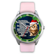 Load image into Gallery viewer, Cute Cat Christmas Special Wrist Watch-For Cat Mom-Free Shipping