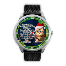 Load image into Gallery viewer, Cute Cat Christmas Special Wrist Watch-For Cat Mom-Free Shipping