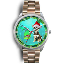 Load image into Gallery viewer, Cute Chihuahua Dog Michigan Christmas Special Wrist Watch-Free Shipping