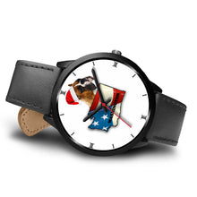 Load image into Gallery viewer, Boxer Dog Washington Christmas Special Wrist Watch-Free Shipping