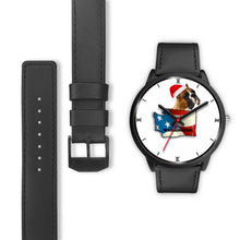 Load image into Gallery viewer, Boxer Dog Washington Christmas Special Wrist Watch-Free Shipping