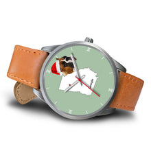 Load image into Gallery viewer, Boxer Dog Georgia Christmas Special Wrist Watch-Free Shipping