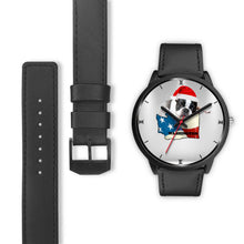 Load image into Gallery viewer, Boston Terrier Washington Christmas Special Wrist Watch-Free Shipping