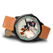 Load image into Gallery viewer, Brittany Dog Christmas Michigan Christmas Special Wrist Watch-Free Shipping