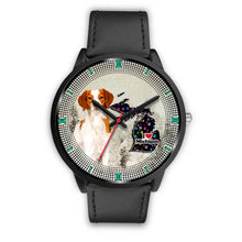 Load image into Gallery viewer, Brittany Dog Christmas Michigan Christmas Special Wrist Watch-Free Shipping
