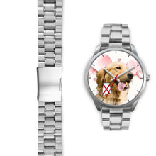 Load image into Gallery viewer, Cute Golden Retriever Alabama Christmas Special Wrist Watch-Free Shipping