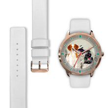Load image into Gallery viewer, Brittany Dog With Paws Michigan Christmas Special Wrist Watch-Free Shipping
