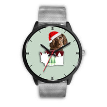 Load image into Gallery viewer, Boykin Spaniel Washington Christmas Special Wrist Watch-Free Shipping