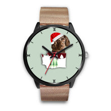 Load image into Gallery viewer, Boykin Spaniel Washington Christmas Special Wrist Watch-Free Shipping