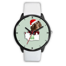 Load image into Gallery viewer, Boykin Spaniel Washington Christmas Special Wrist Watch-Free Shipping