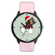 Load image into Gallery viewer, Boykin Spaniel Washington Christmas Special Wrist Watch-Free Shipping