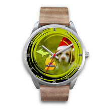 Load image into Gallery viewer, Cocker Spaniel Dog Michigan Christmas Special Wrist Watch-Free Shipping