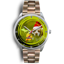 Load image into Gallery viewer, Cocker Spaniel Dog Michigan Christmas Special Wrist Watch-Free Shipping