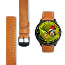 Load image into Gallery viewer, Cute Cocker Spaniel Dog Michigan Christmas Special Wrist Watch-Free Shipping