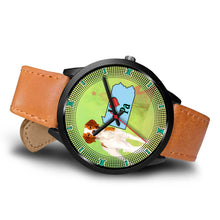 Load image into Gallery viewer, Brittany Dog Christmas Pennsylvania Christmas Special Wrist Watch-Free Shipping