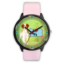 Load image into Gallery viewer, Brittany Dog Christmas Pennsylvania Christmas Special Wrist Watch-Free Shipping