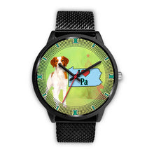Load image into Gallery viewer, Brittany Dog Christmas Pennsylvania Christmas Special Wrist Watch-Free Shipping