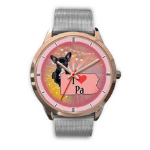 Load image into Gallery viewer, Cute French Bulldog Pennsylvania Christmas Special Wrist Watch-Free Shipping