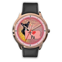 Load image into Gallery viewer, Cute French Bulldog Pennsylvania Christmas Special Wrist Watch-Free Shipping