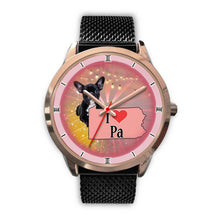 Load image into Gallery viewer, Cute French Bulldog Pennsylvania Christmas Special Wrist Watch-Free Shipping